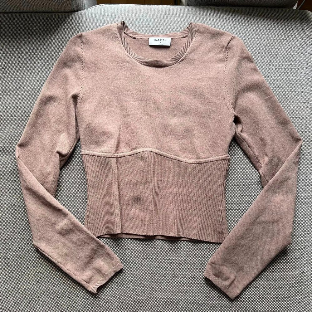 Aritzia Sculpt Knit Empire Longsleeve